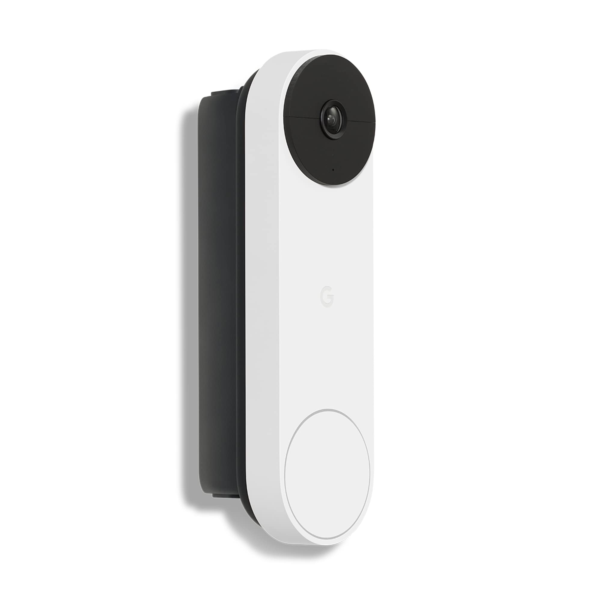 Nest Doorbell Battery Operated Doorbell with Video Function, Black/White, 1 Piece (Pack of 1), 960p