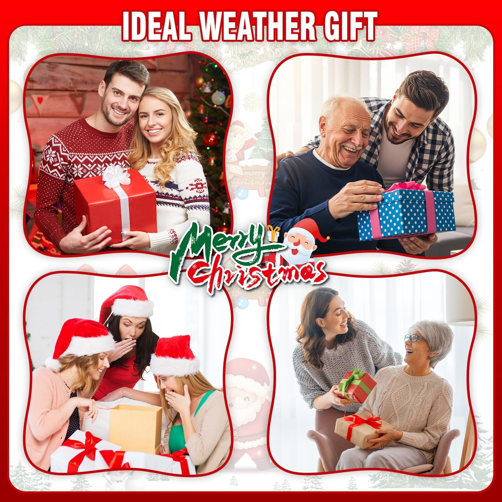 Weather Stations Wireless Indoor Outdoor S, Weather Station with Rain Gauge and Wind Speed, Weather Forecast, Temperature, Air Pressure