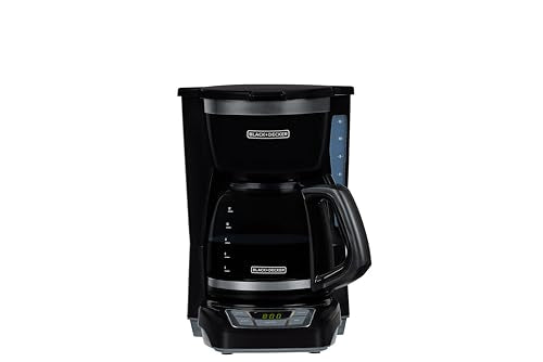 Dravelyxar 12-Cup Digital Coffee Maker