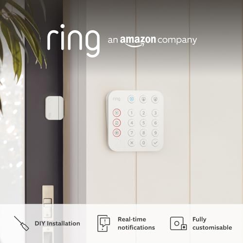 Alarm Pack - L by Amazon | Smart home alarm security system with optional Assisted Monitoring - No long-term commitments | Works with Alexa