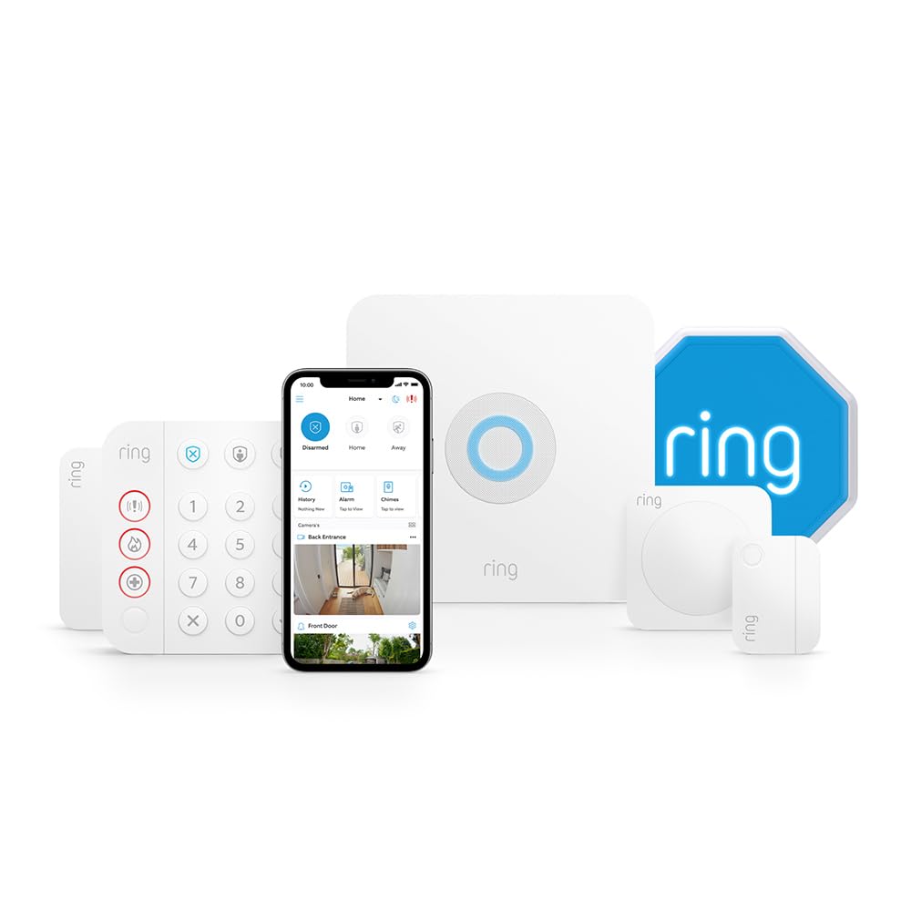 Alarm Pack - S with Alarm Outdoor Siren by Amazon | Smart home alarm security system with optional Assisted Monitoring - No long-term commitments | Works with Alexa